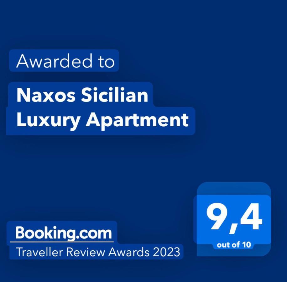 Naxos Sicilian Luxury Apartment Giardini-Naxos Buitenkant foto